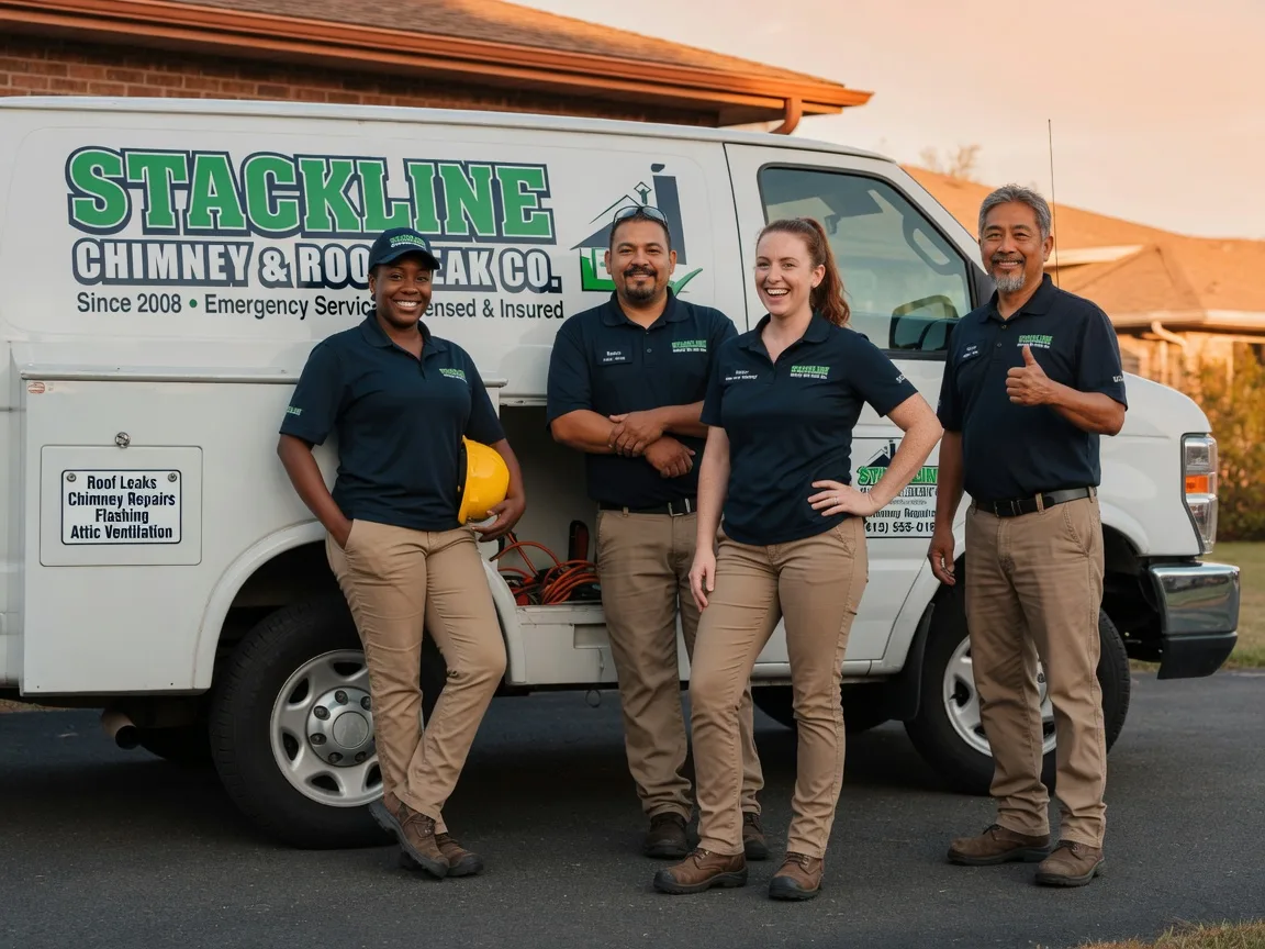 Chimney flashing repair company in Ideal, GA